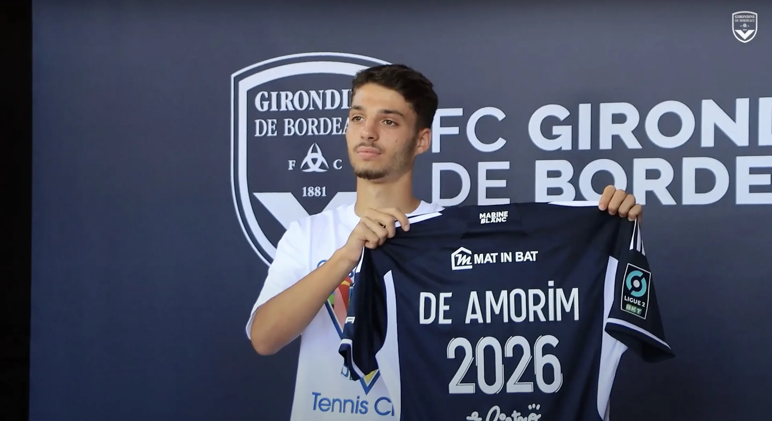 Le groupe des Girondins pour Bordeaux-Ajaccio (J36) avec De Amorim ...